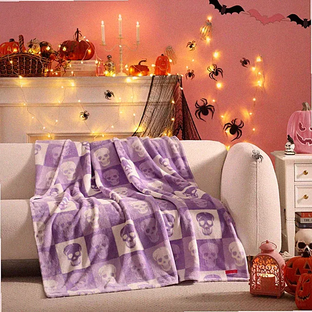 Betsey Johnson Blanket Buttery-Soft Throw Blanket Couch Bed Boldly Plush Oversiz