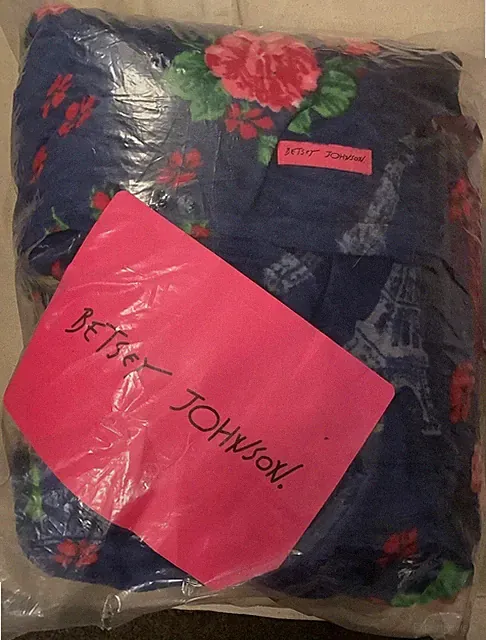 Betsey Johnson French Floral Collection Blanket -Ultra Soft Plush Full/Queen