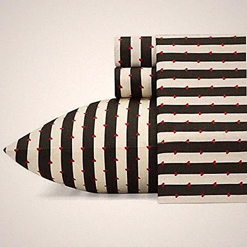Betsey Johnson - King Sheets, Silky & Lightweight Bedding, Fade & Wrinkle