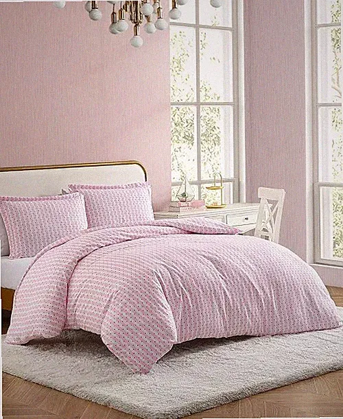 Betsey Johnson Wonderland Stripe Reversible Duvet Cover, Full/Queen $85